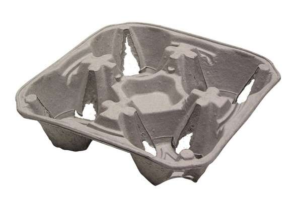 Pactiv M510032 (4CH), 4-Cup Carriers for 8 to 32 Oz. Cups, 300/CS