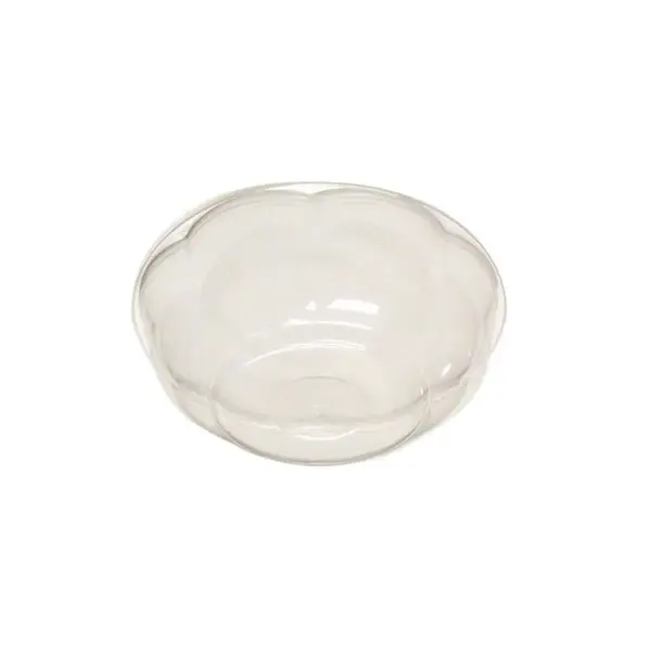 Pactiv LRW80120, 80 Oz Clear Roseware Bowl with Dome Lid, 120/CS