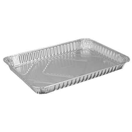 Pactiv Y604245 1/4 Size Aluminum Foil Baking Sheet Pans, 100/CS