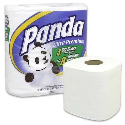 Panda TT24, Extra Soft 2-Ply Toilet Paper (Tissue), 24/CS (Discontinued)