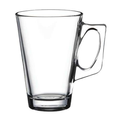 Pasabahce 55201, 8-1/3 Oz Glass Mug, 48/Cs