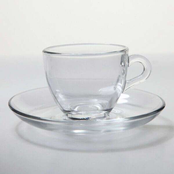 Pasabahce 97984, 3 Oz Cup & Sauser, 6+6 Pc/Set