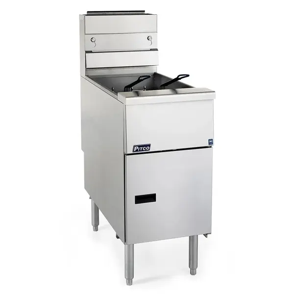 Pitco SG14-S, Floor Model Gas Fryer