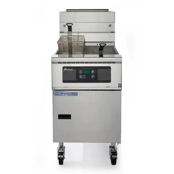 Pitco SSH75-4FD, Multiple Battery Gas Fryer