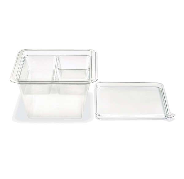 Placon CC1-T1-CLEAR Fresh-n-Clear Inset Tray, 600/CS