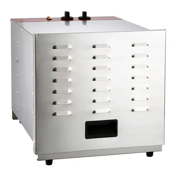 Prepline FD-10R, Stainless Steel Food Dehydrator with 10 Racks, 120V