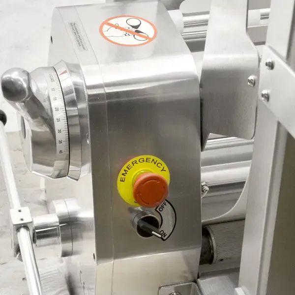 Prepline FSS-89, 89-Inch Floor Reversible Dough Sheeter with Roller Pin, 120V