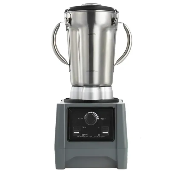 Prepline MIX2-SS, 3.5 HP Variable Speed Commercial Blender with 1 Gallon Stainless Steel Container - 110V
