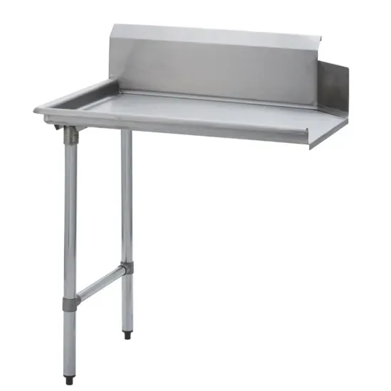 Prepline PCDT-48L, 30x48-Inch Left Side Clean Dishtable, NSF