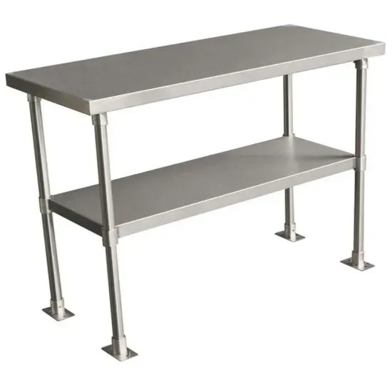 Prepline PDOS-1846, 18x46-inch Stainless Steel Double Deck Overshelf