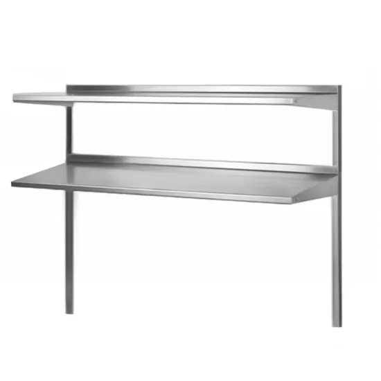 Prepline PDOS-44P, 14x44-Inch Stainless Steel Double Overshelf