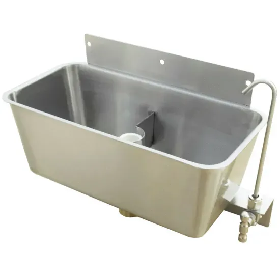 Prepline PDW-2, 11-Inch Ice Cream Dipper Well and Faucet Set