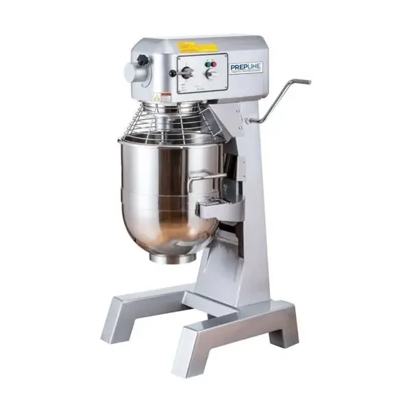 Prepline PHLM40B-T, 40 Qt. Heavy Duty Gear Driven Planetary Mixer with Timer, NSF