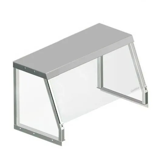 Prepline SG-1527-S, 27-Inch Angled Sneeze Guard for SP27, SMP27