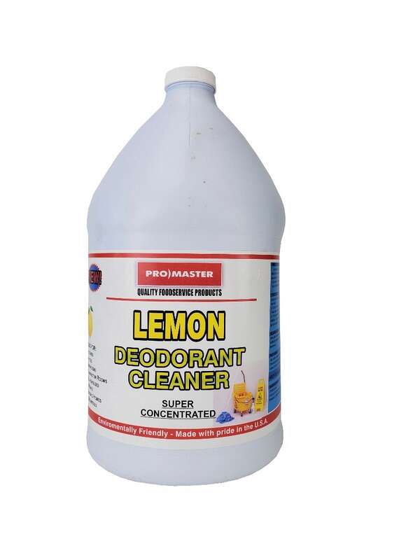 Promaster LM-X, 1 Gal Lemon Deodorant Floor Cleaner, EA