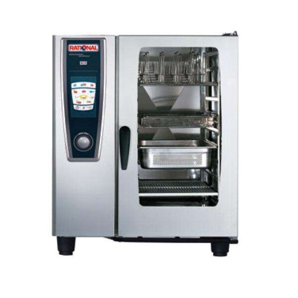 Rational Model 101 A118206.27E, Gas Combi Oven with Ten Half Size Sheet Pan Capacity, NSF, Energy Star, CSA - (Special Order Item) (Discontinued)