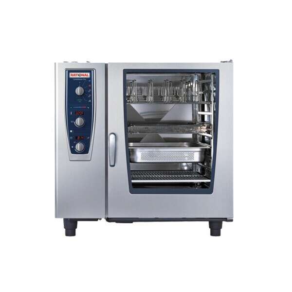 Rational ICC 10-FULL NG 208/240V 1 PH (LM200EG), Full Size Natural Gas Combi Oven