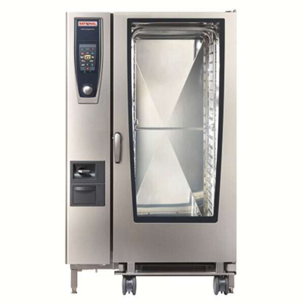 Rational ICP 20-FULL LP 208/240V 1 PH (LM100GG), Full Size Liquid Propane Combi Oven (Special Order Item)