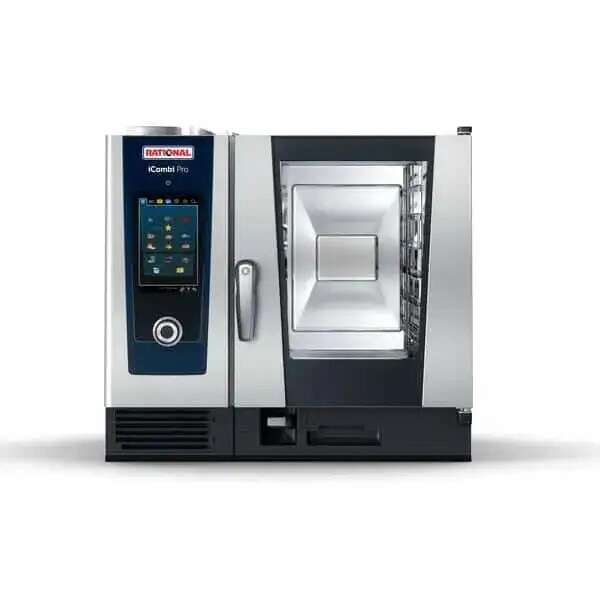 Rational ICP 6-HALF NG 120V 1 PH (LM100BG), Half Size Gas Combi Oven