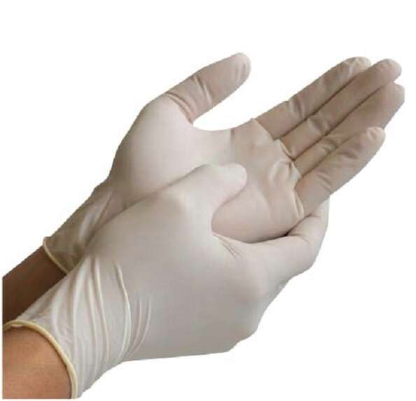 SafeGuard LGLCP-X, Powder Free Latex Gloves, Large, 100/PK