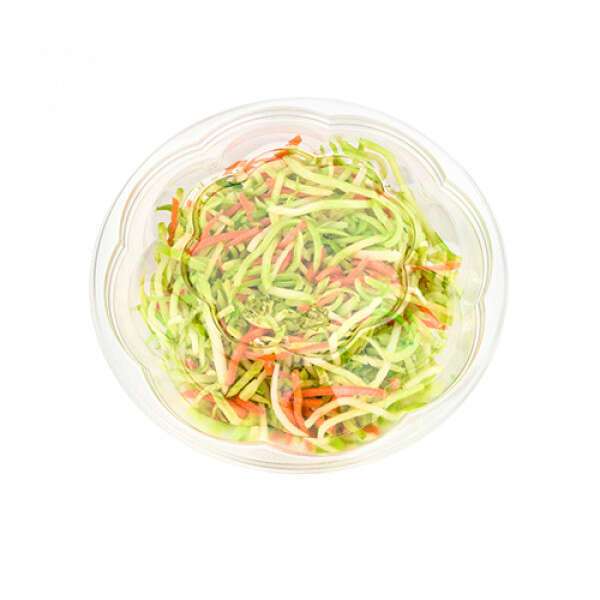 SafePro 24SW150, 24 Oz Clear PET Swirl Bowl with Lid Combo, 150/CS