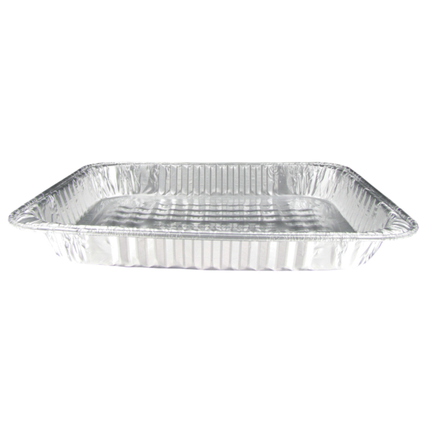 SafePro 320, Half Size Shallow Aluminum Foil Steam Table Pan, 100/CS