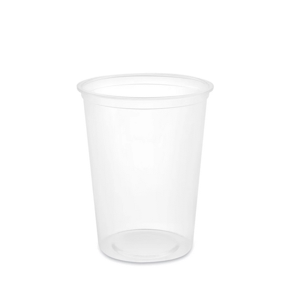 SafePro 32R, 32 Oz Clear Plastic Deli Containers, 500/Cs. Lids Sold Separately.