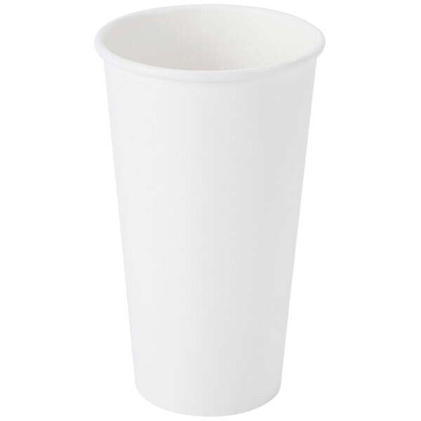 SafePro 420W1000, 20 Oz White Hot Paper Cups, 1000/CS