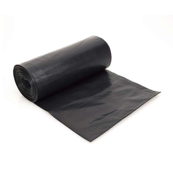 SafePro 58TB 22x16x54-Inch, 2 mm Black Heavy Duty Trash Bags, 50/CS