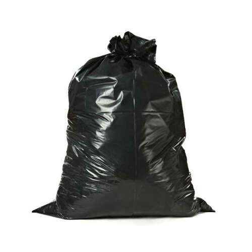 SafePro 60TBHD 17x15x53-Inch, Black Heavy Duty Trash Bags, 50/CS