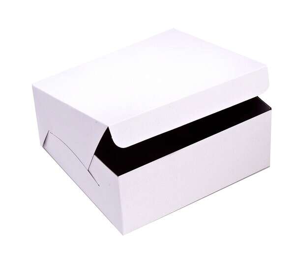 SafePro 774C 7x7x4-Inch Paperboard Cake Boxes, 250/CS