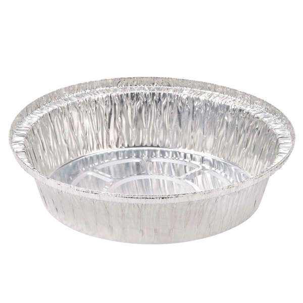 SafePro 8ALB, 8-Inch Round Aluminum Foil Pie Pans, 500/Cs