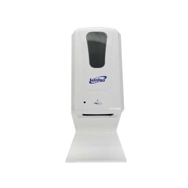 SET: SafePro Wall Mount Automatic 1200 ML Dispenser And Countertop Dispenser Stand