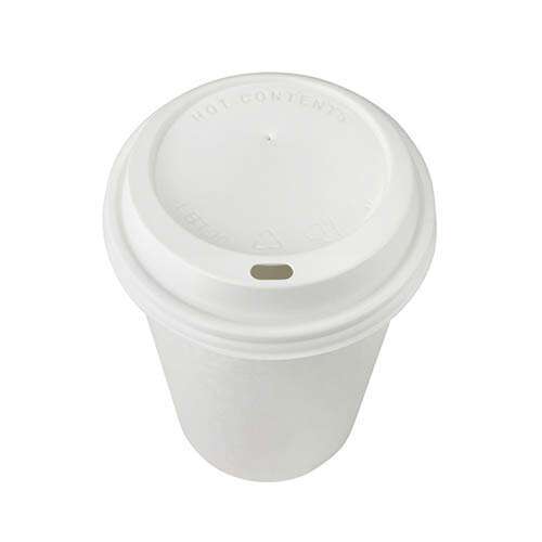 SafePro DDL10W White Dome Lid for 10/12/16/20 Oz Cups, 1000/CS