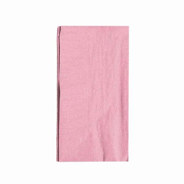 CLOSEOUT - SafePro DNAP-R, 1/8 Fold 15x17-Inch 2-Ply Ultra Rose Paper Dinner Napkins, 1000/CS