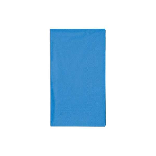 SafePro CLOSEOUT - SafePro DNAPMB, 15x17-Inch 2-Ply Marina Blue Paper Dinner Napkins, 1000/CS
