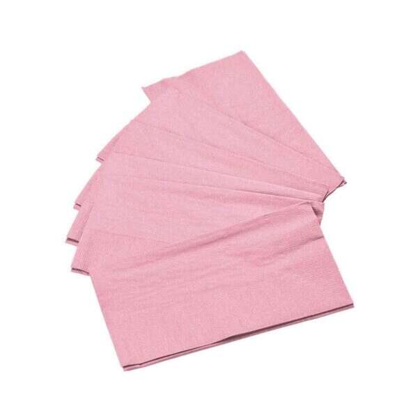 SafePro CLOSEOUT - SafePro DNAPRP, 17x16-Inch Rose Paper Dinner Napkins, 1000/CS