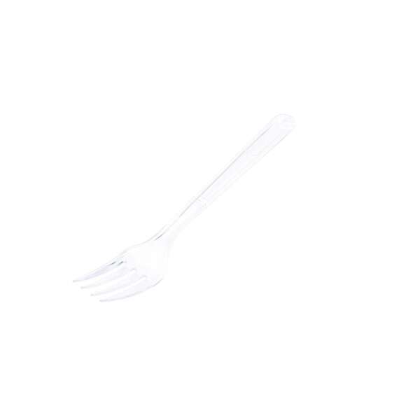 SafePro FHC Clear Heavyweight Plastic Forks, 1000/CS