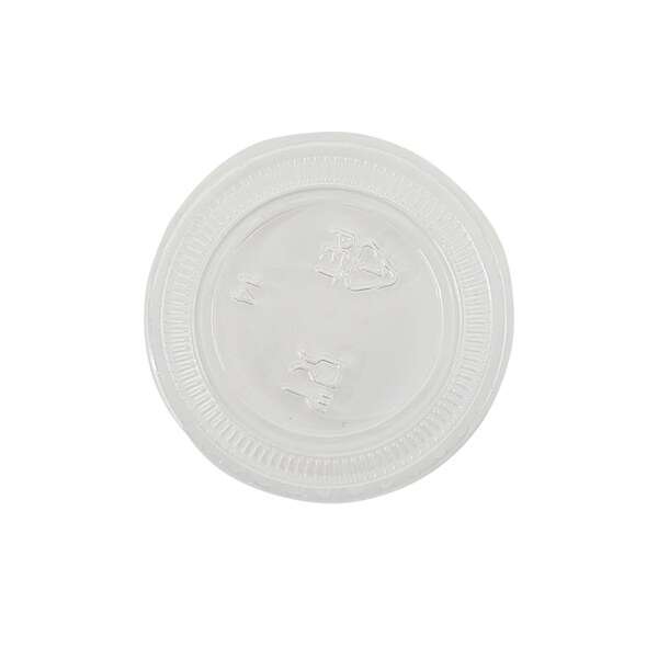 SafePro LFK1 Clear Polypropylene Lid for 1 Oz Portion Cup, 2500/CS