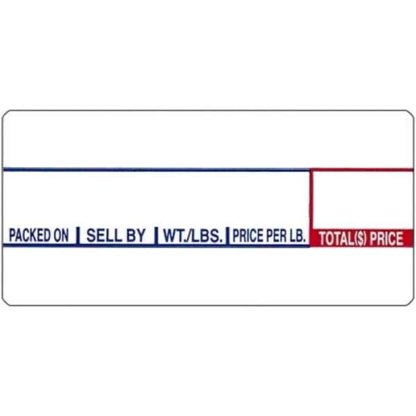 SafePro LST-8000, Printing Scale Label, 58x30 mm, Non-UPC, 1000-pcs Roll, 1 DZ