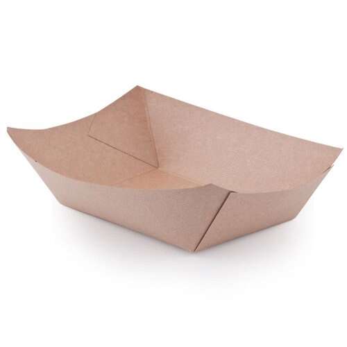 SafePro Eco RP200K, 2-Lbs Kraft Food Tray, 1000/CS