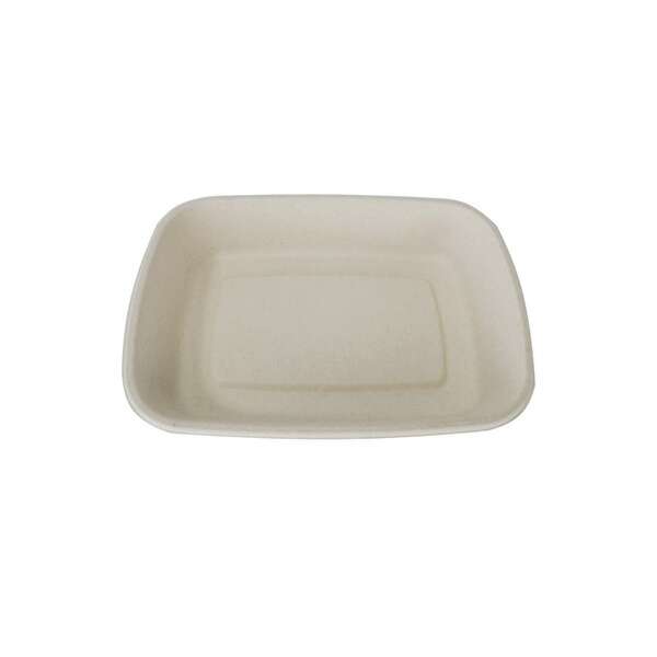 SafePro Eco SB750 8.5x6x1.5-Inch 28 Oz Bio Rectangular Fiber Tray, 300/CS (Discontinued)