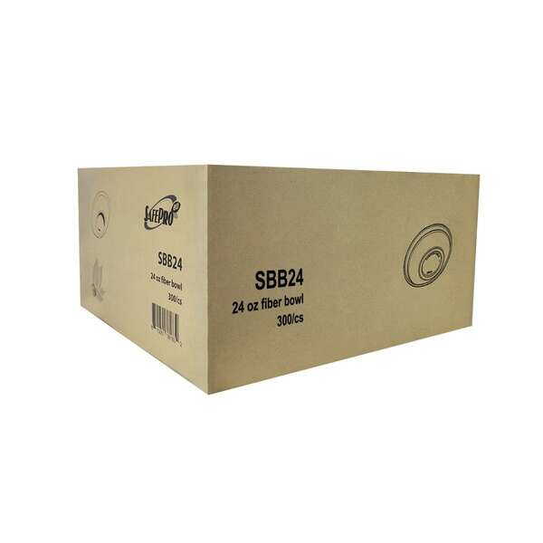SafePro Eco SBB24, 24 Oz Bio Round Fiber Bowl, 300/CS (Discontinued)