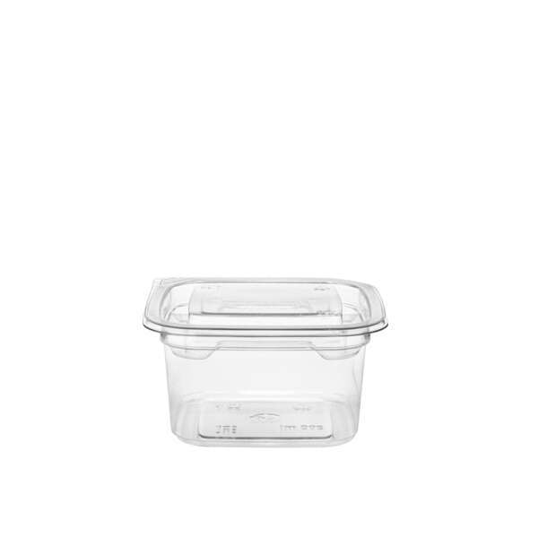 SafePro SC1-L, PET Clear Lid for 6-14 Oz PET Square Deli Containers, 500/CS