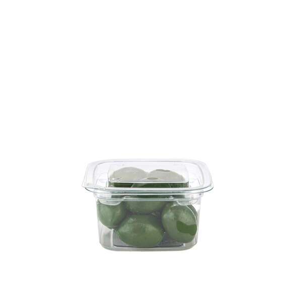 SafePro SC1-L, PET Clear Lid for 6-14 Oz PET Square Deli Containers, 500/CS