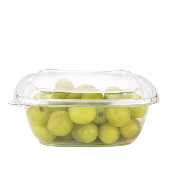 SafePro SC4-L, PET Clear Lid for 24-42 Oz PET Deep Containers, 140/CS