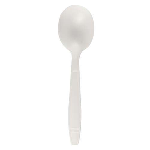 SafePro SSHBIO Beige Heavy Duty Bio Soup Spoon, 1000/CS