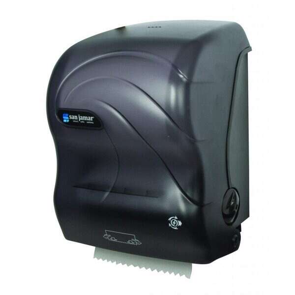 San Jamar T7490TBK, Simplicity Essence Mechanical Hands Free Towel Dispenser