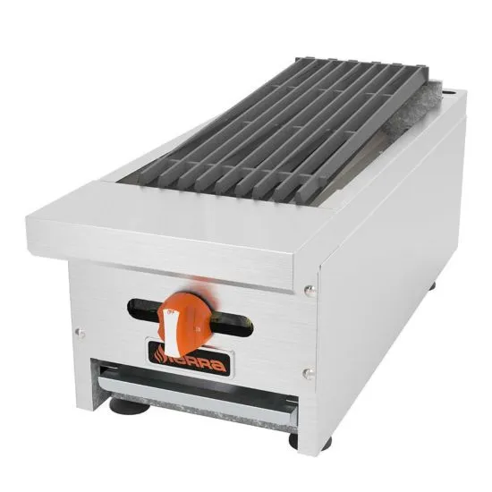 Sierra SRRB-12, 12-inch Radiant Charbroiler with 1 Burner, 30,000 BTU (Discontinued)