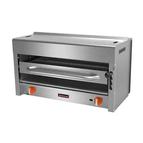 Sierra SRS-36, 36-inch Salamander Charbroiler with 2 Burners, 40,000 BTU (Discontinued)
